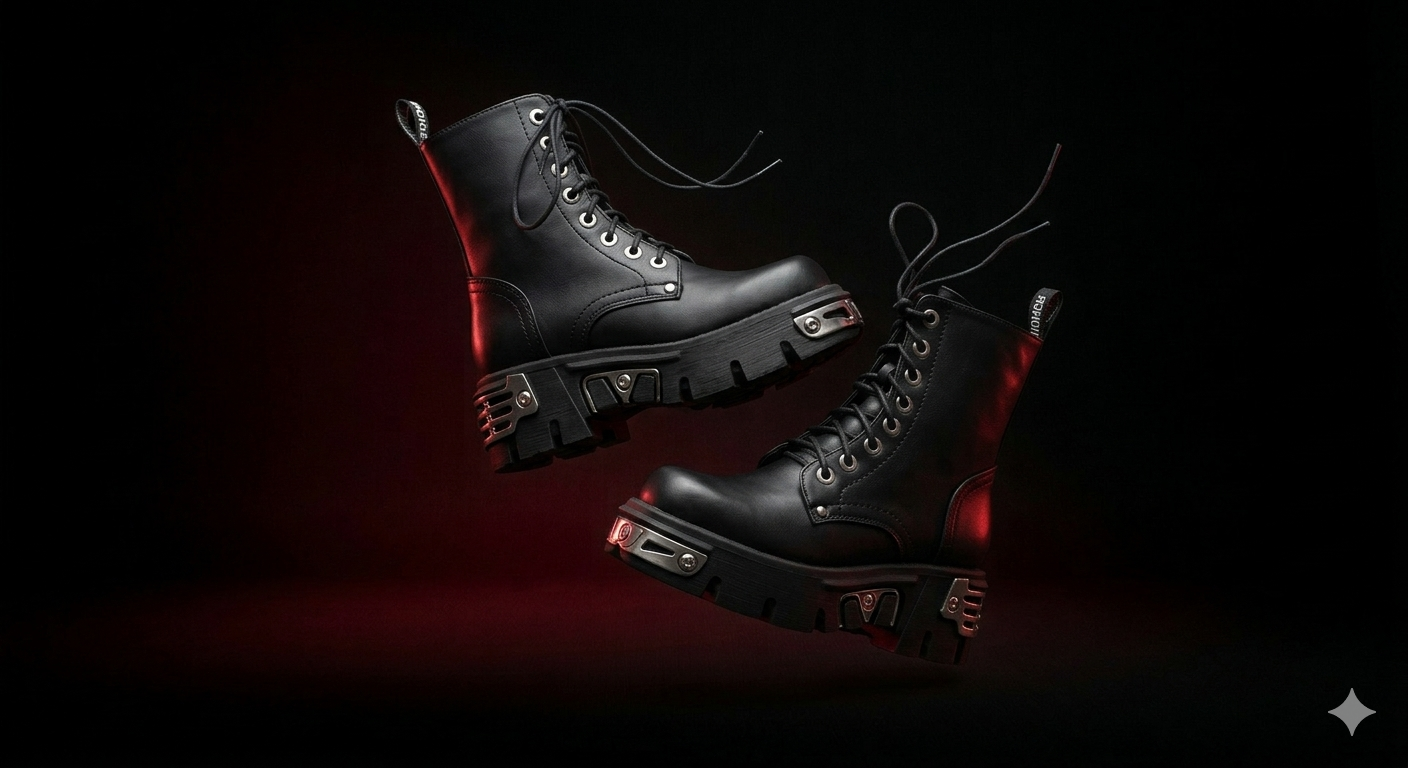 Leather Motorcycle Boots